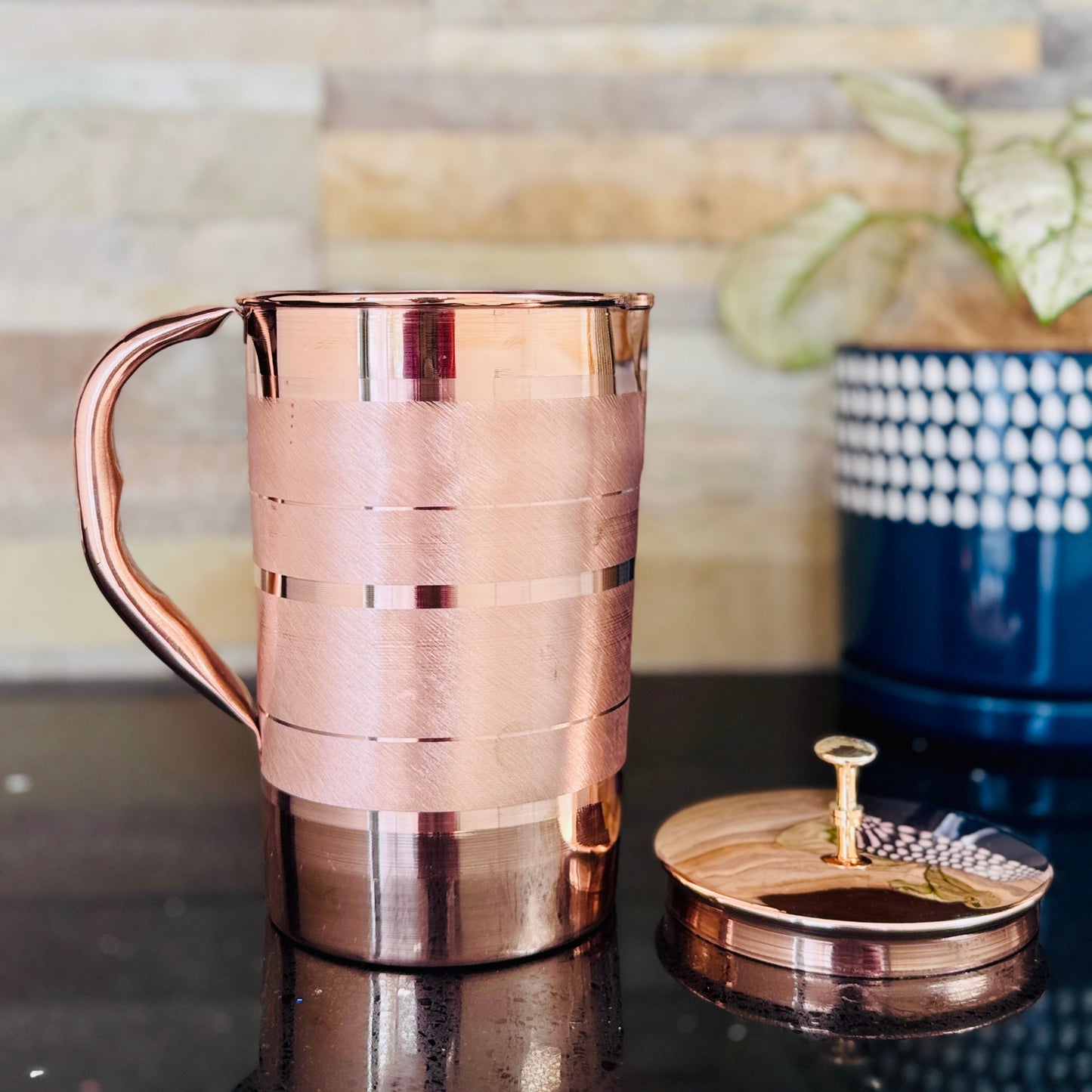 Premium Handcrafted Copper Jug