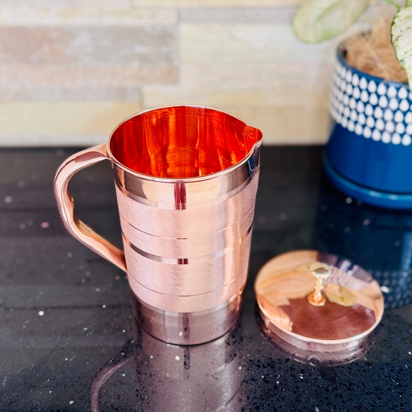 Premium Handcrafted Copper Jug