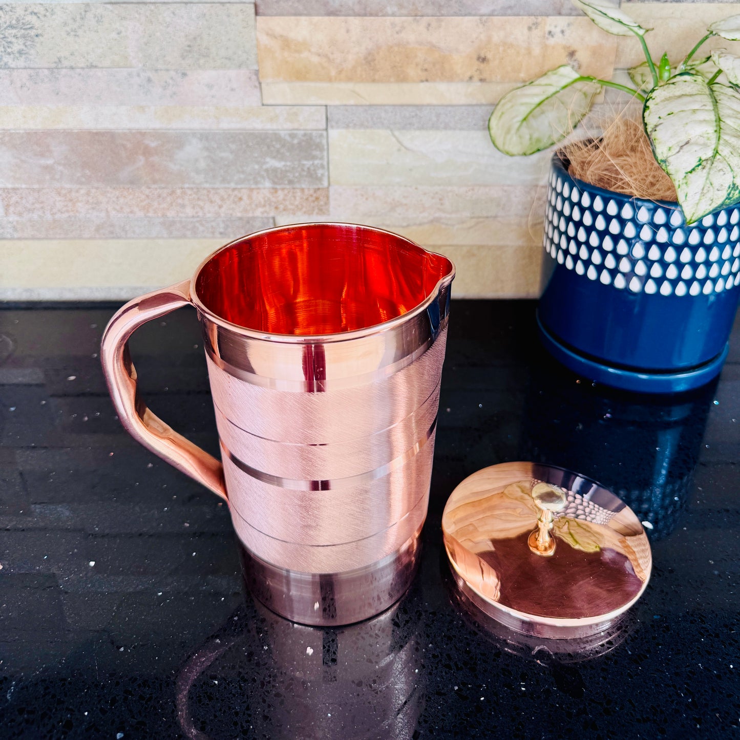 Premium Handcrafted Copper Jug