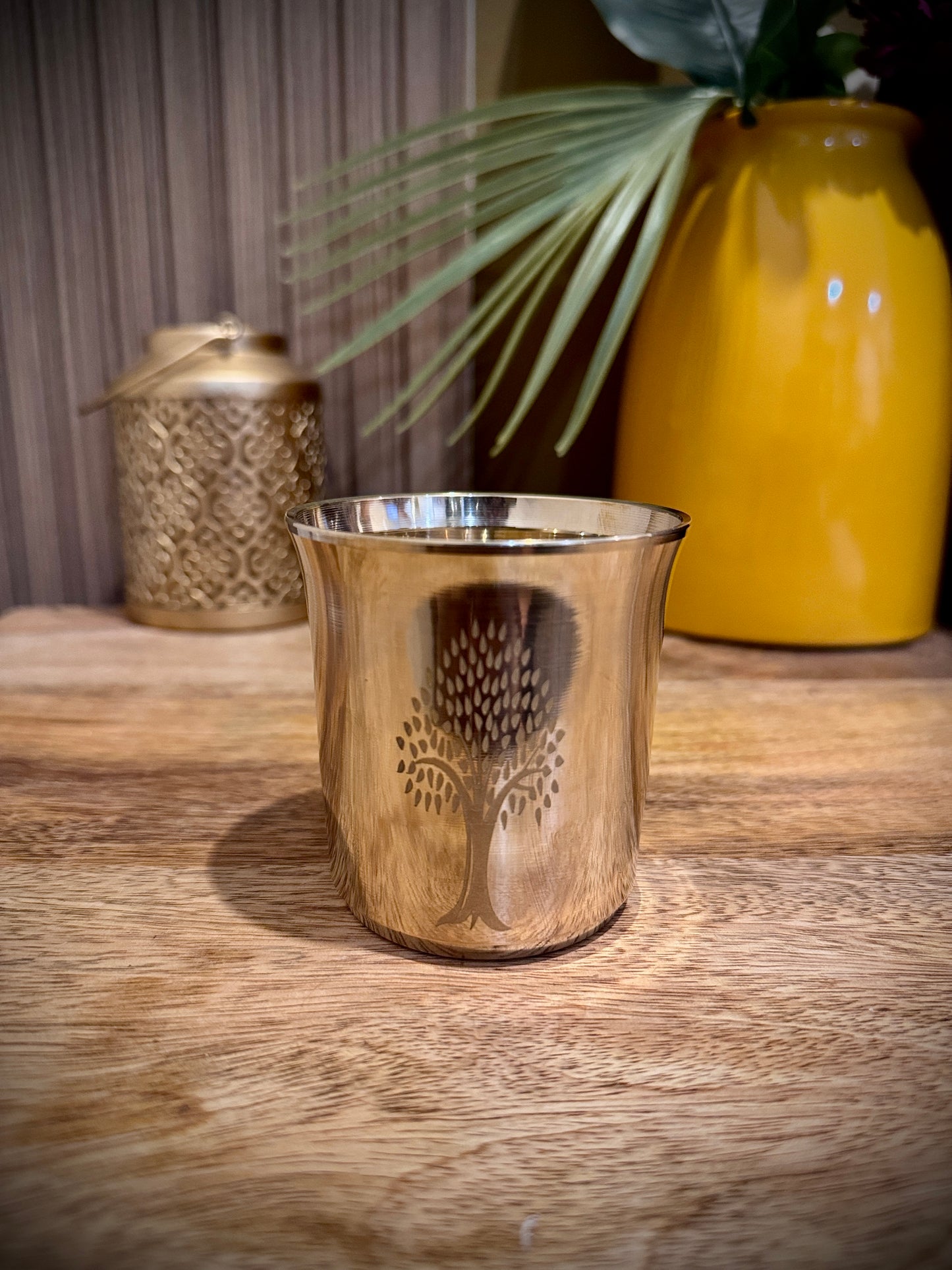 Bronze Thali Set Tree of Life