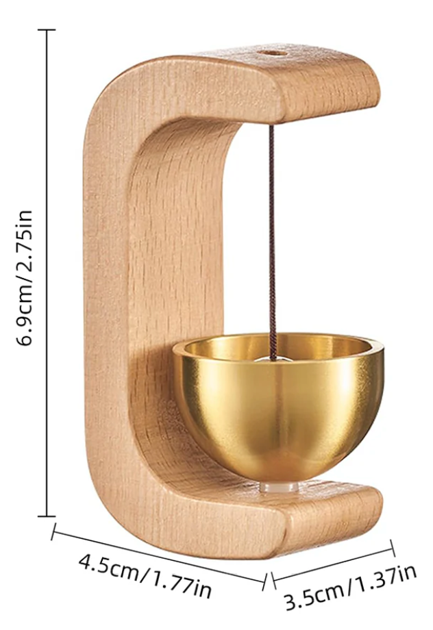 π Wooden Chime Bell