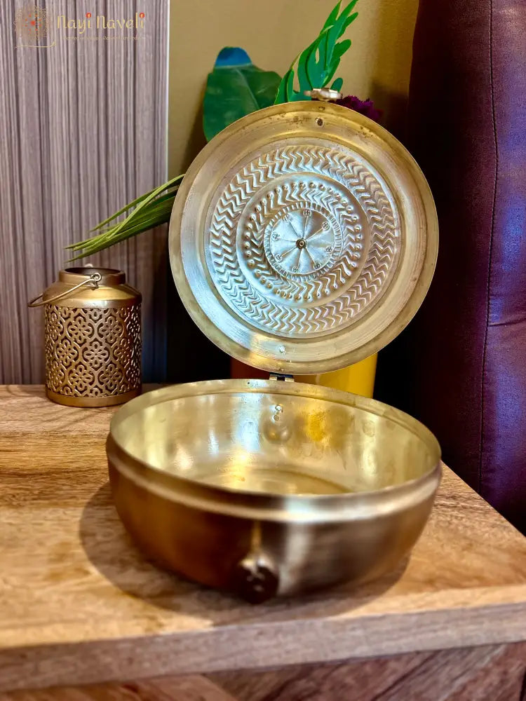 Brass Mithai Box