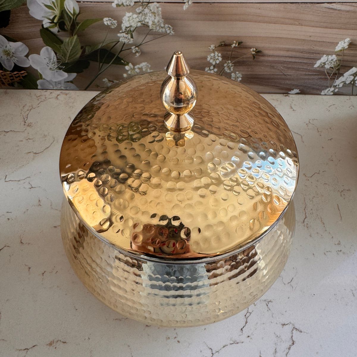 Brass Biryani Matka Handi with Lid — photo 6