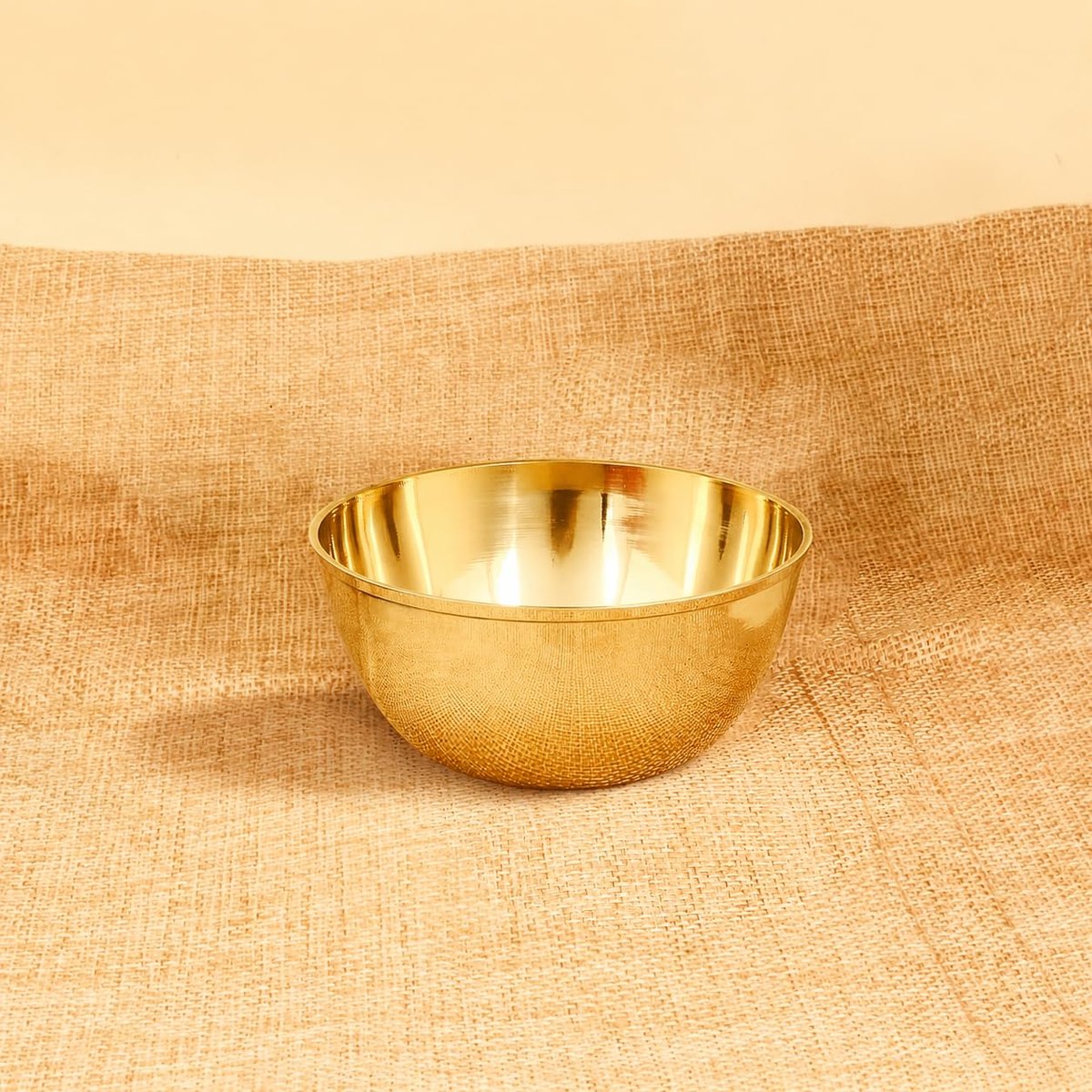 Brass Diya Bowl (Set of 2)