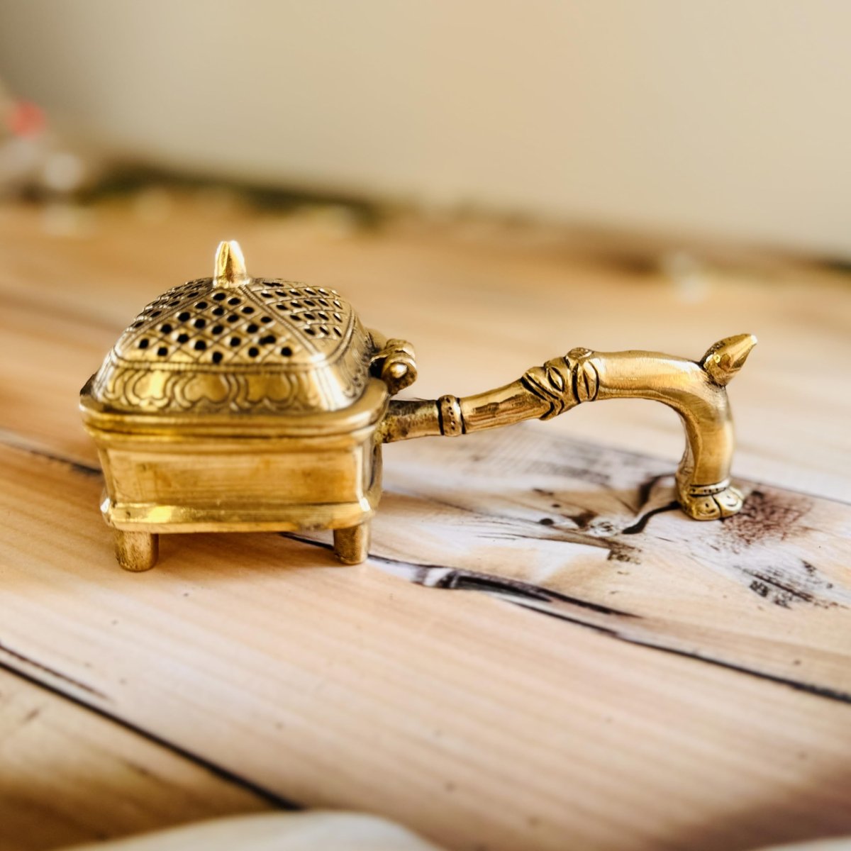 Brass Incense Dhoop Loban Burner, photo 2