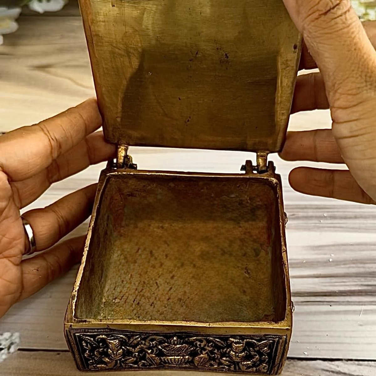 Brass Jewellery Box (Ganesha Design), photo 5