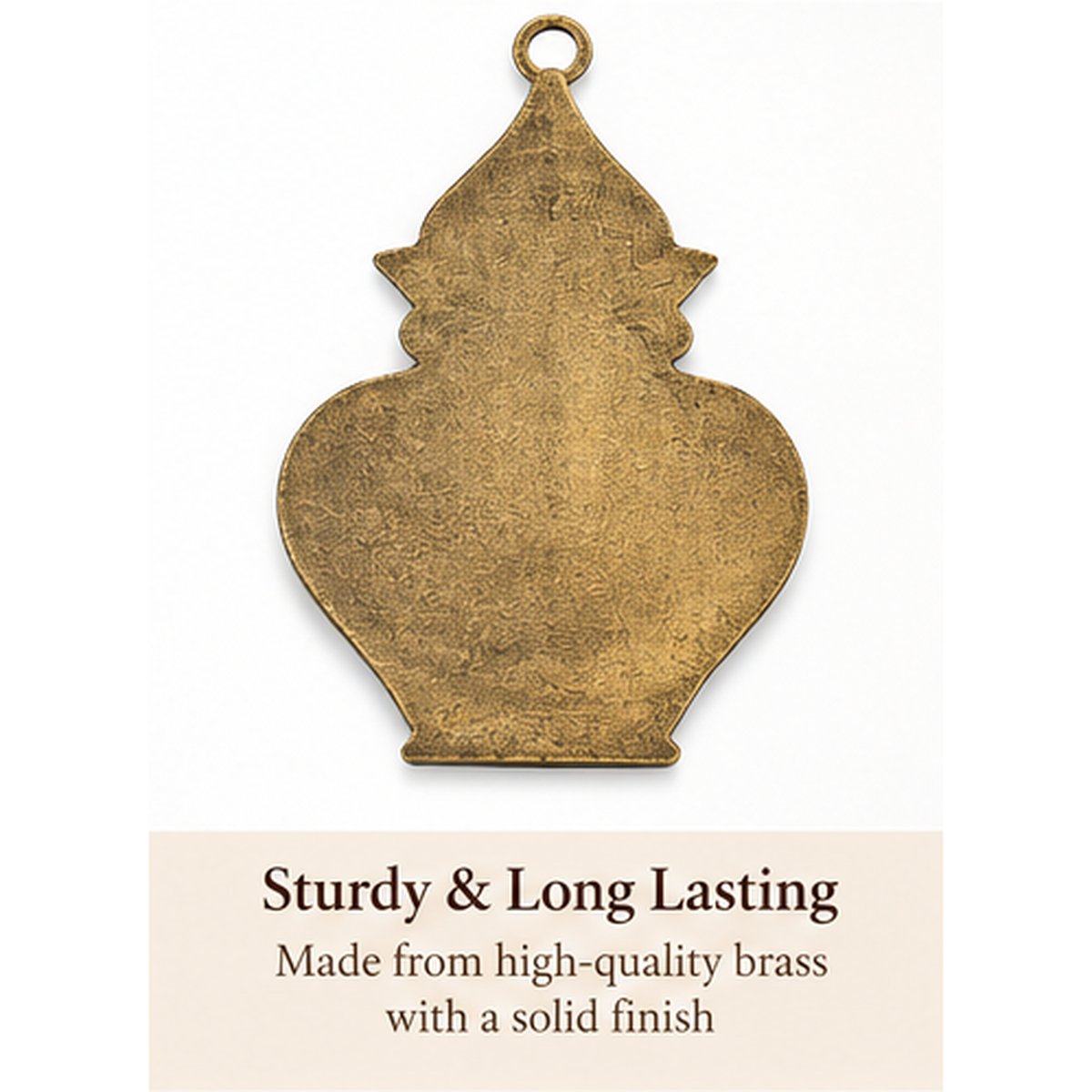 Brass Lakshmi Wall Hanging, photo 5