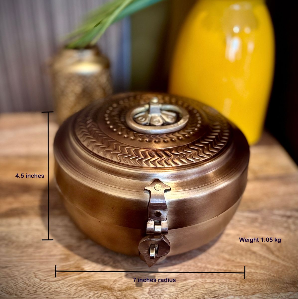 Brass Mithai Box — photo 6