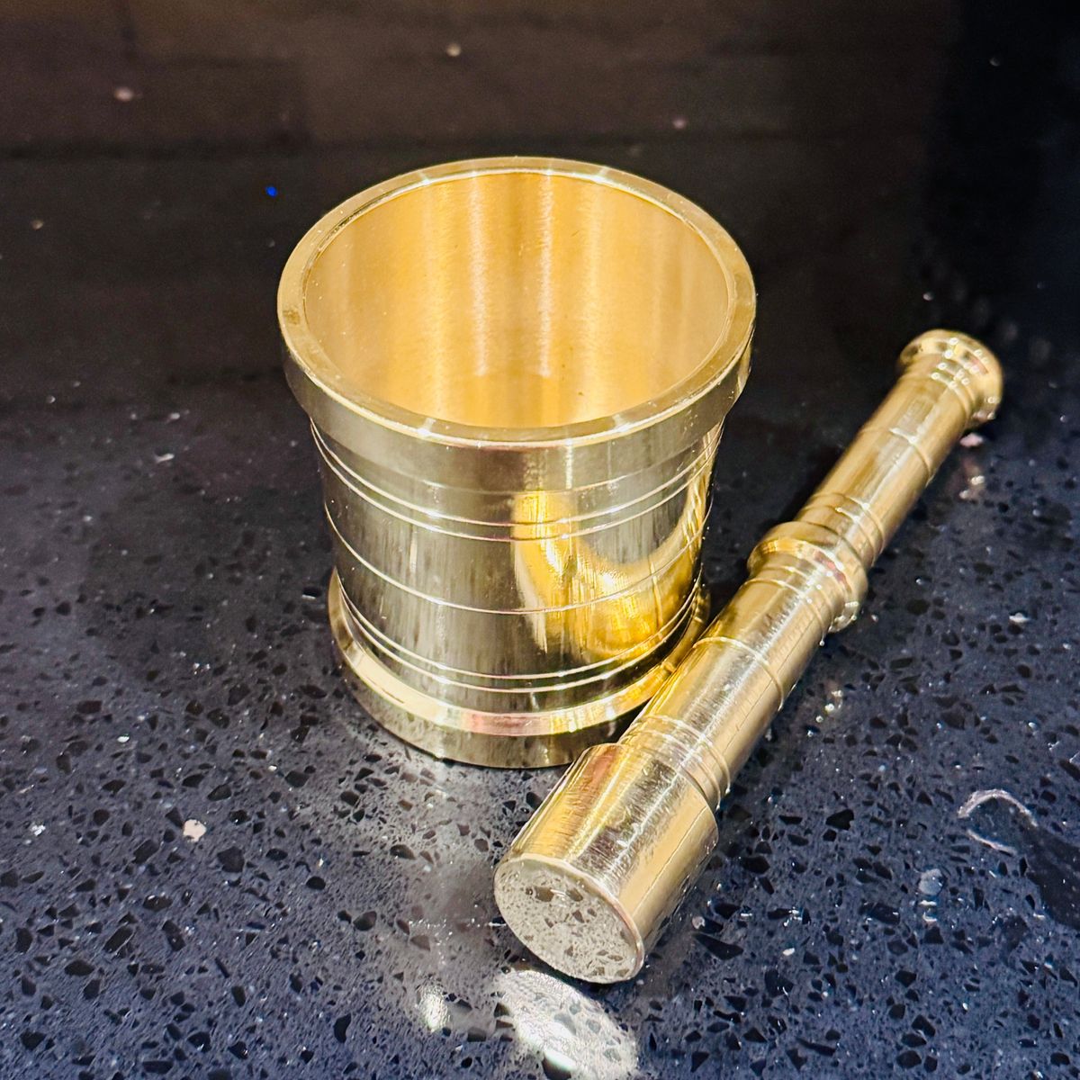 Brass Mortar & Pestle — photo 6