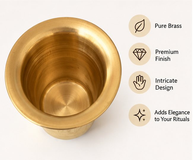 Brass Padam Pyala Glass — photo 3