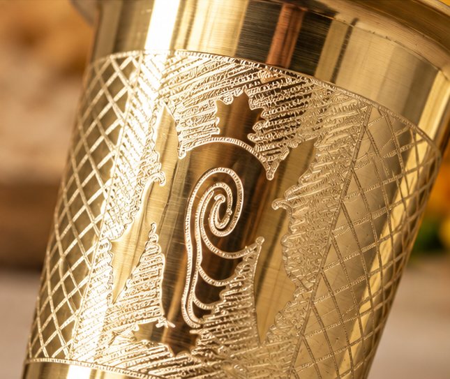 Brass Padam Pyala Glass — photo 4
