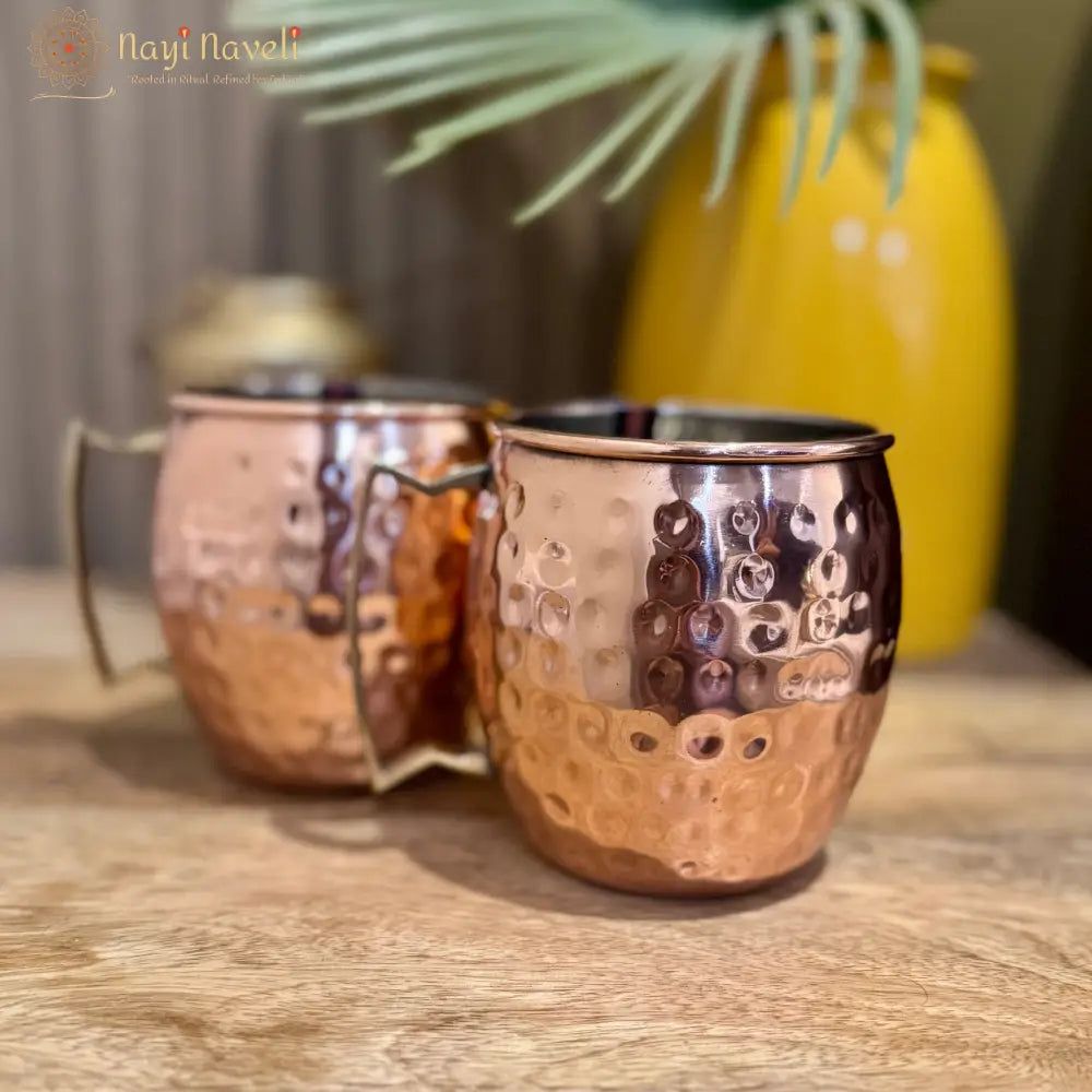 Copper Mule Mug Set