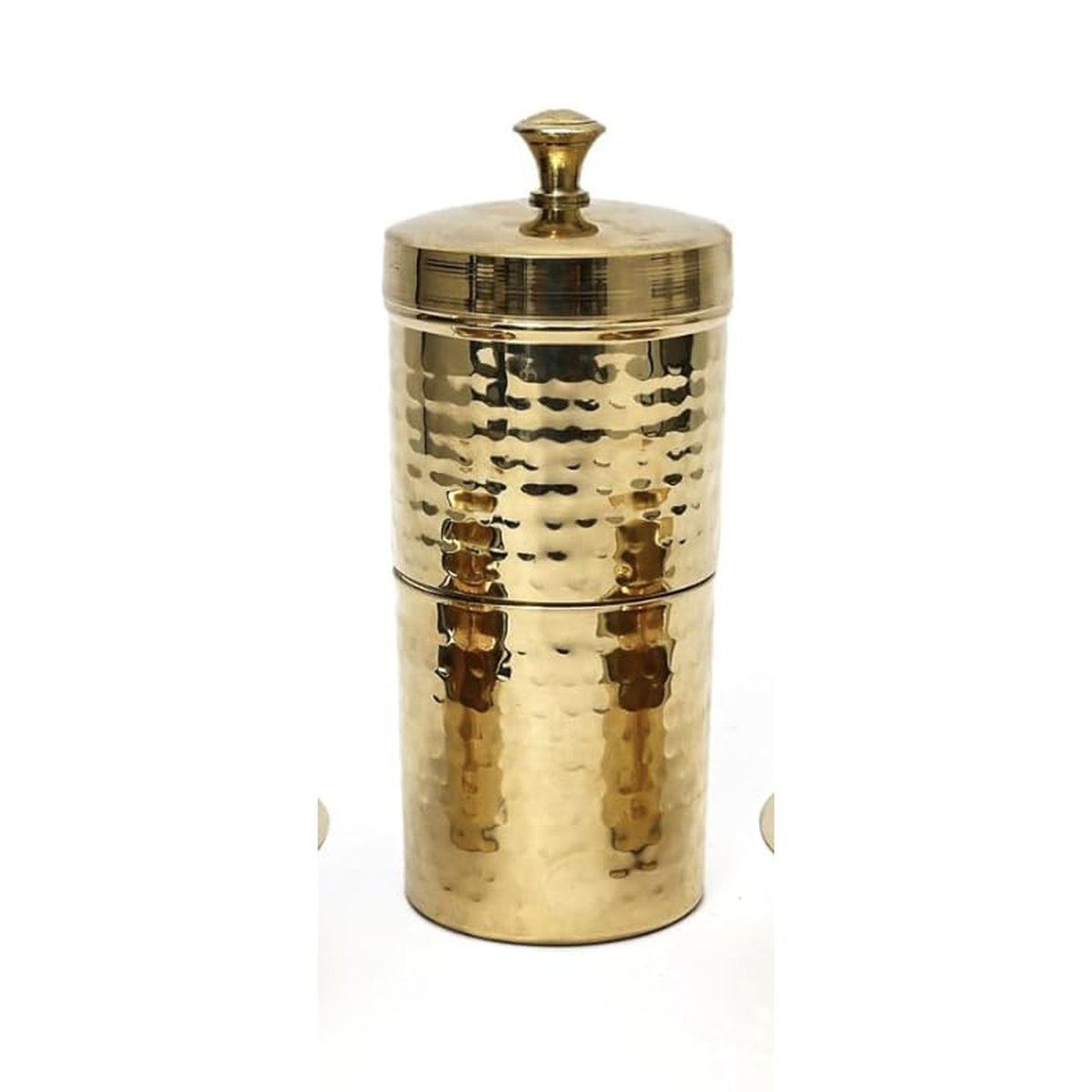 Hand-Hammered Brass Coffee Filter