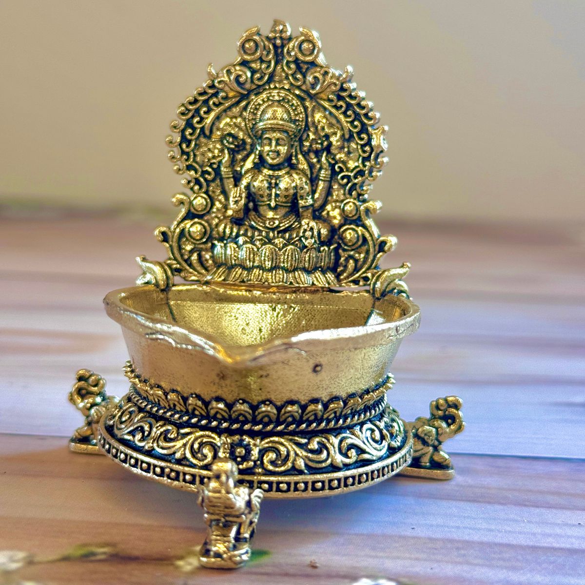 Handcrafted Brass Diwali Diyas — photo 4