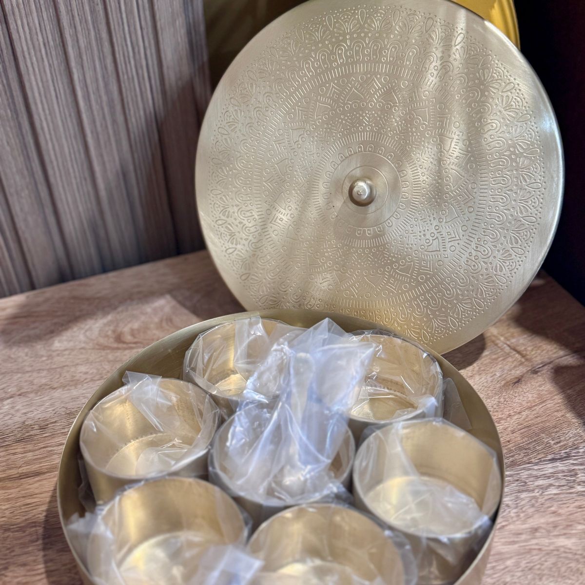 Mandala Design Premium Brass Masala Box — photo 5