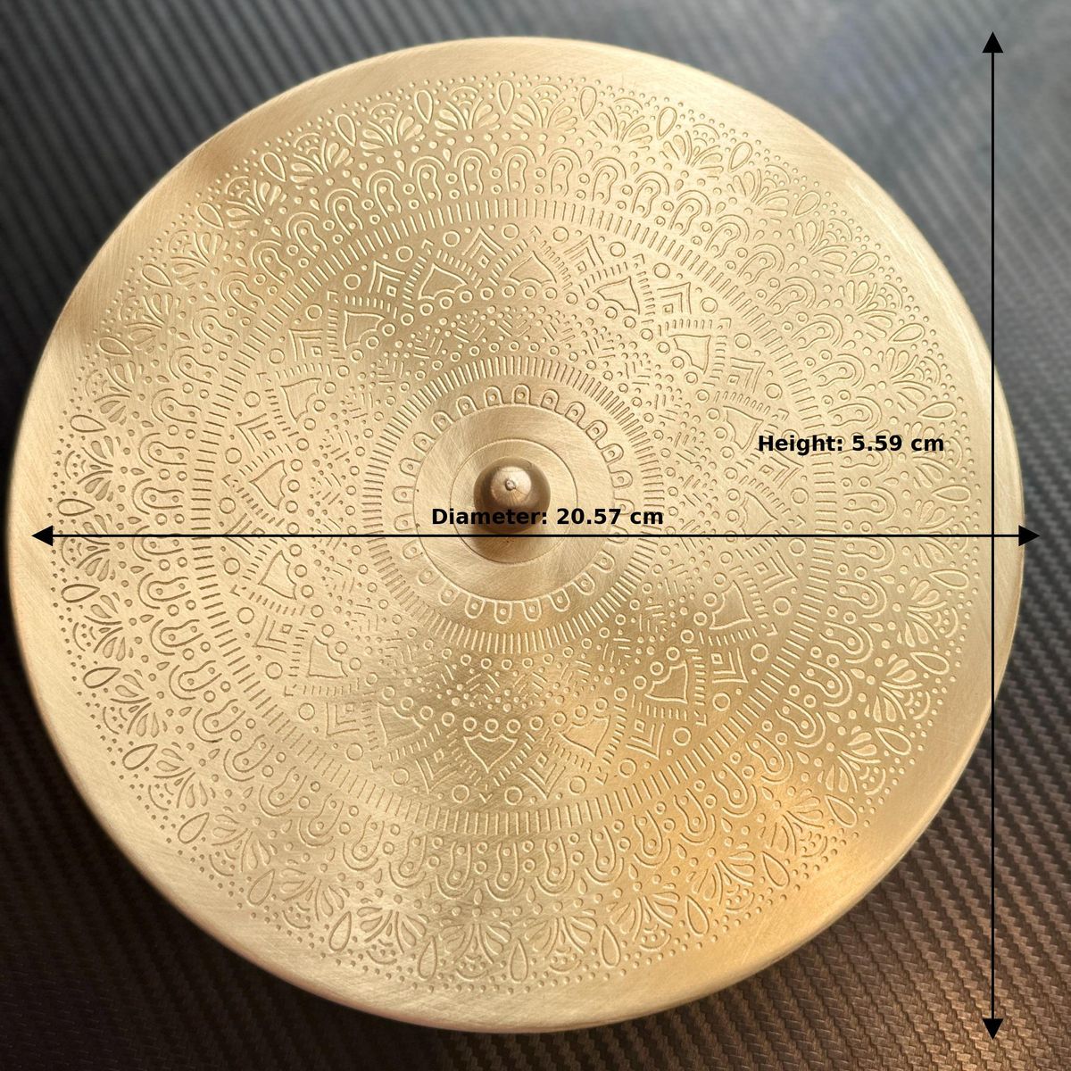 Mandala Design Premium Brass Masala Box — photo 6
