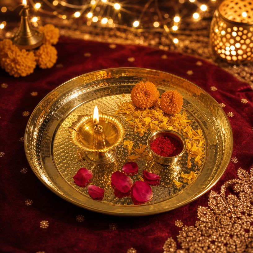 Pooja Thali (9 Inch)