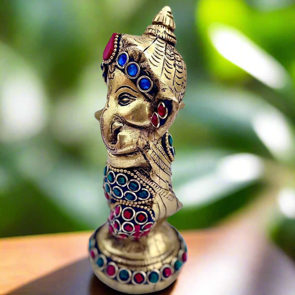 Premium Brass Baby Ganesha Idol — photo 4