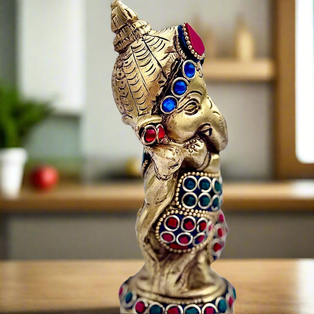 Premium Brass Baby Ganesha Idol — photo 5