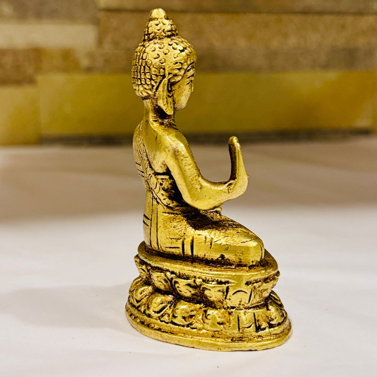 Premium Brass Buddha Idol — photo 3