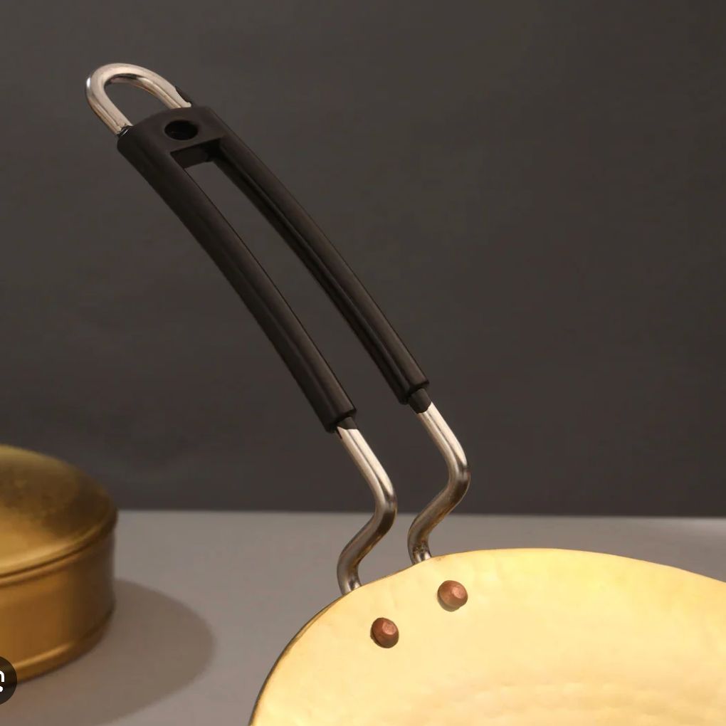Premium Brass Roti Tawa - Hand Hammered — photo 4