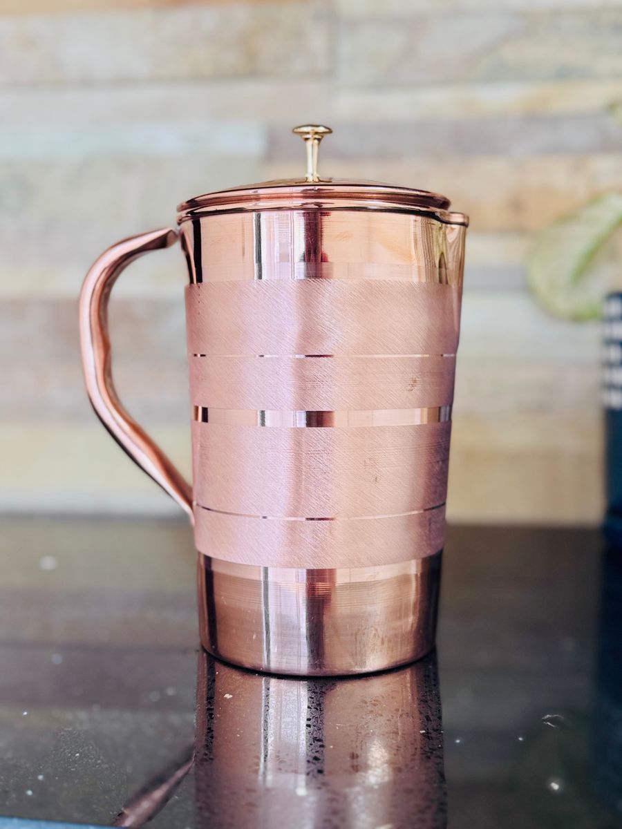 Premium Handcrafted Copper Jug — photo 4