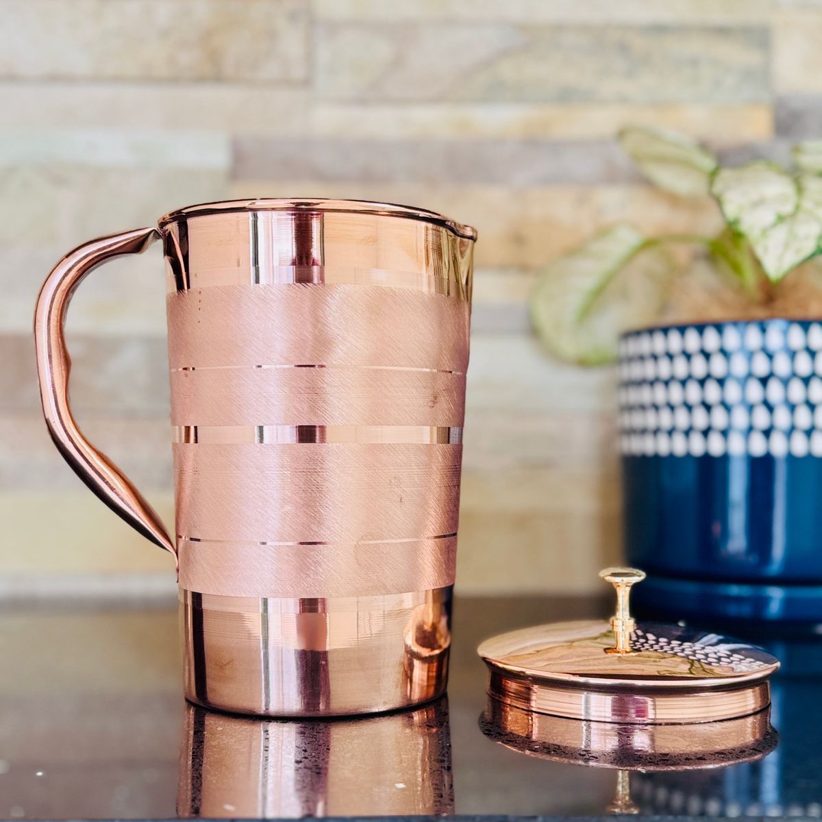Premium Handcrafted Copper Jug — photo 5