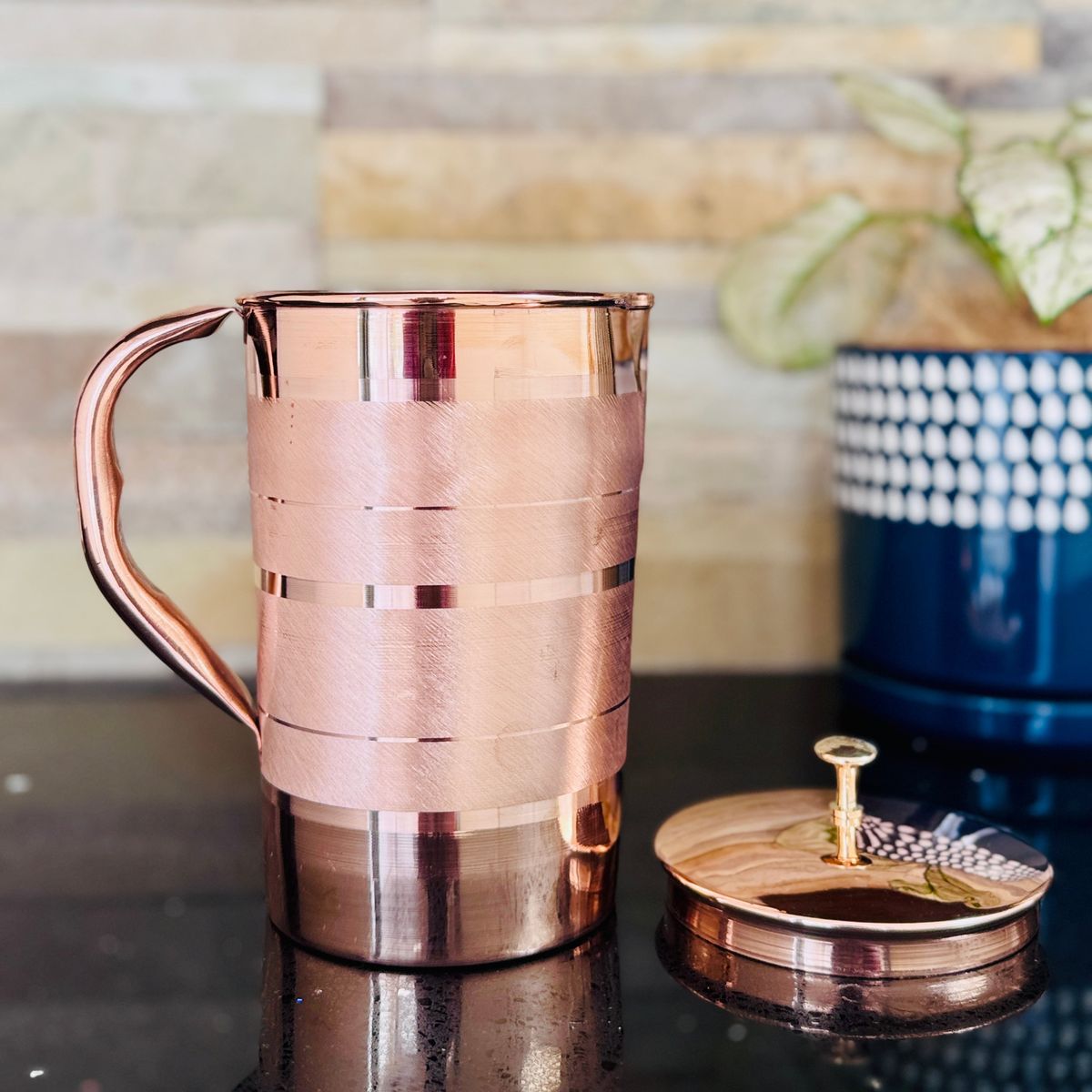 Premium Handcrafted Copper Jug — photo 6