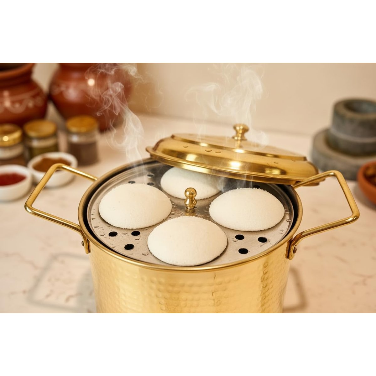 Pure Brass Idli Cooker, photo 2