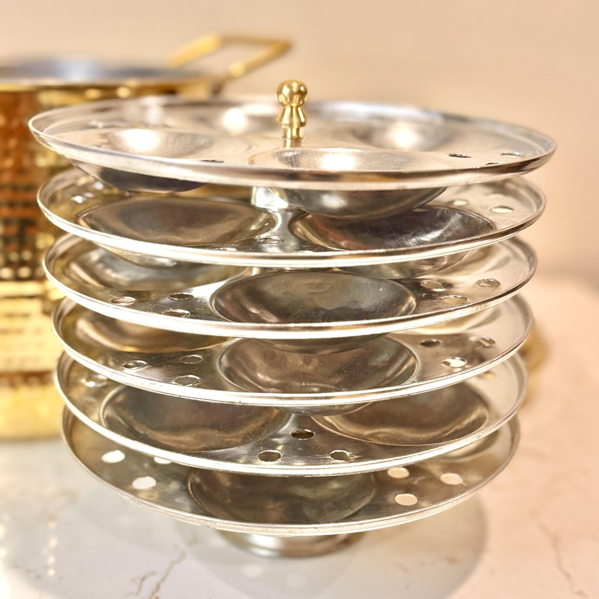 Pure Brass Idli Cooker, photo 5