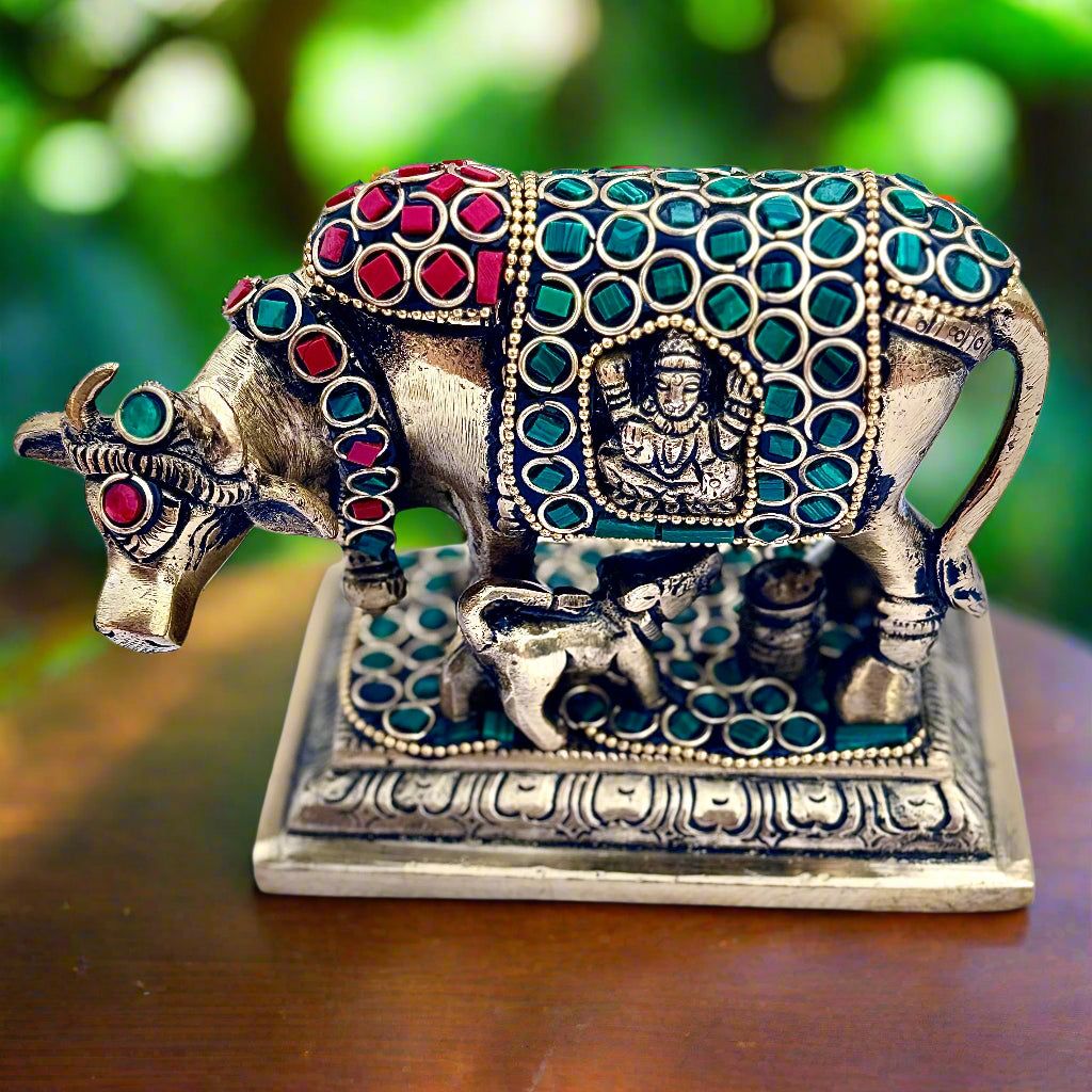 Sacred Kamdhenu Cow with Calf — photo 4
