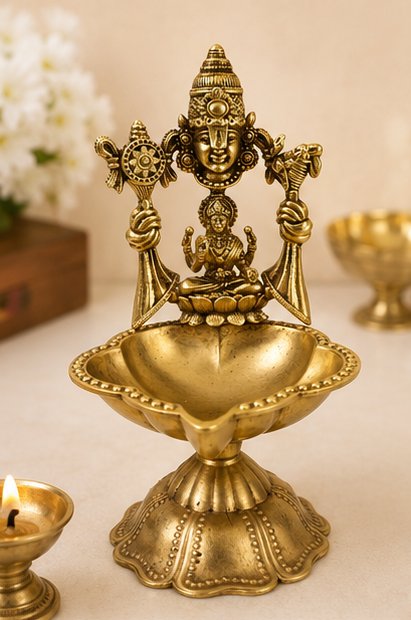 Tirupati Balaji Lakshmi Diya