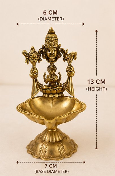 Tirupati Balaji Lakshmi Diya — photo 2