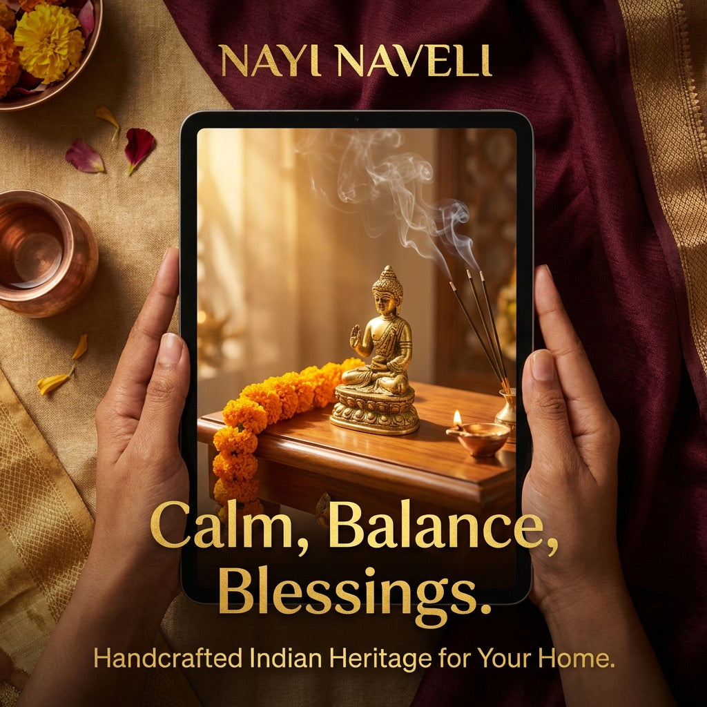 🪔 Premium Brass Buddha Idol | Gift