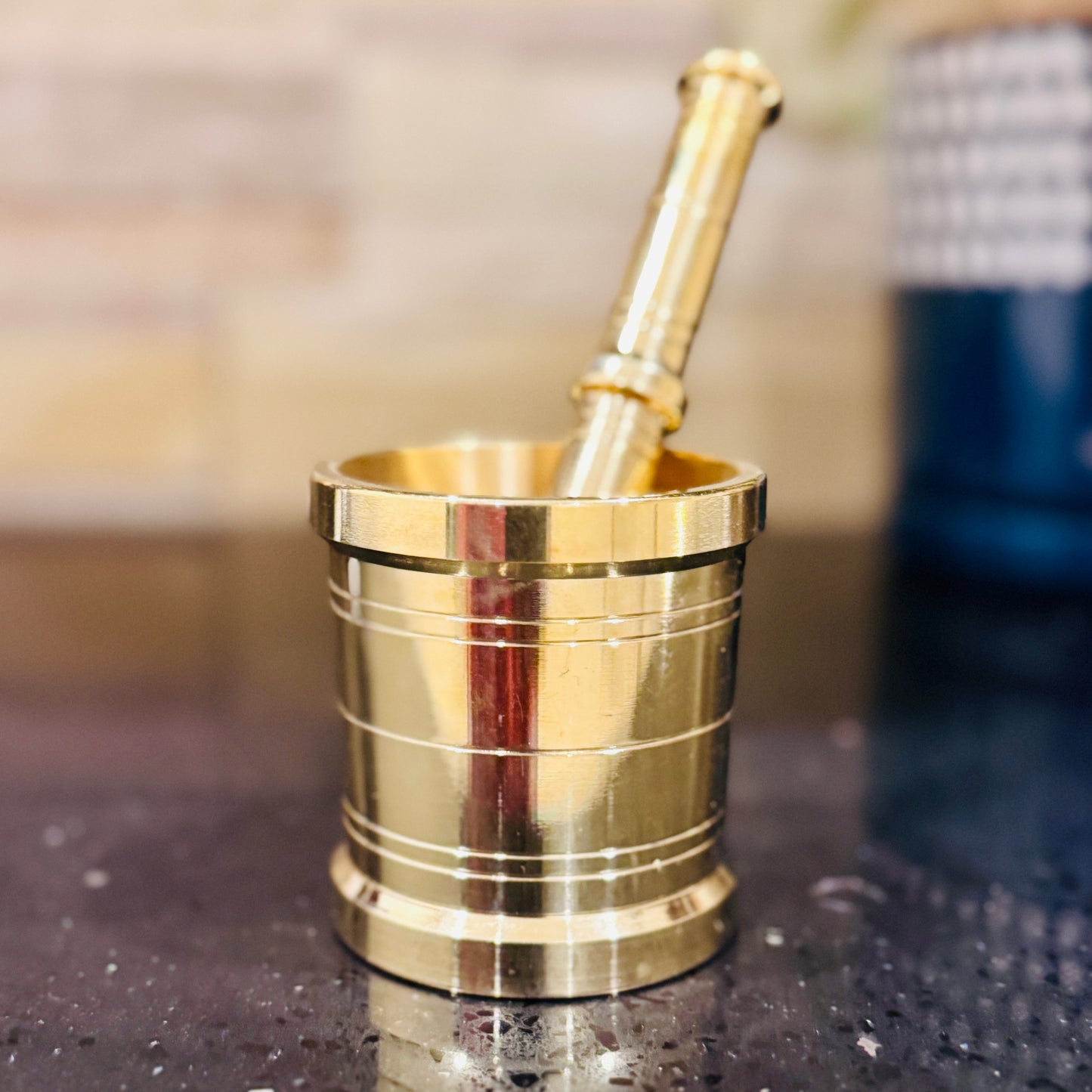 Brass Mortar & Pestle