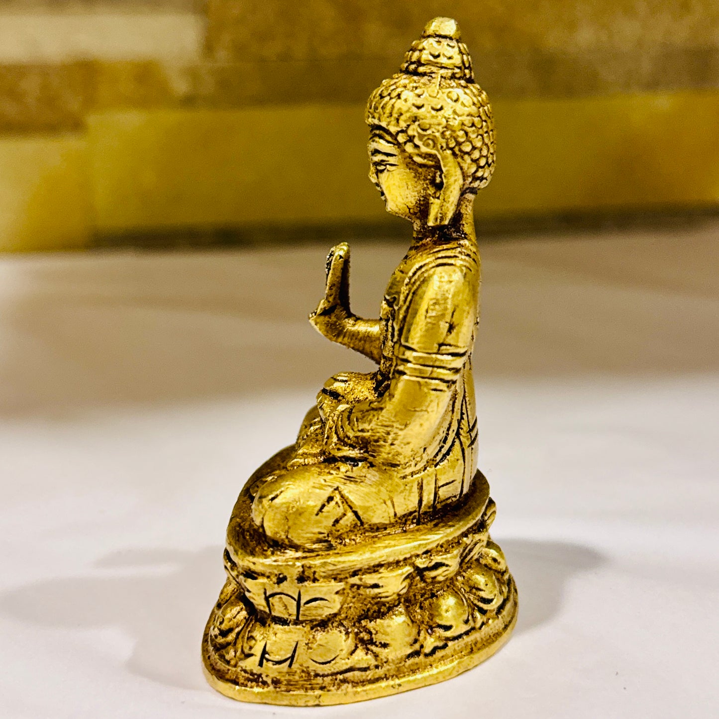 🪔 Premium Brass Buddha Idol | Gift