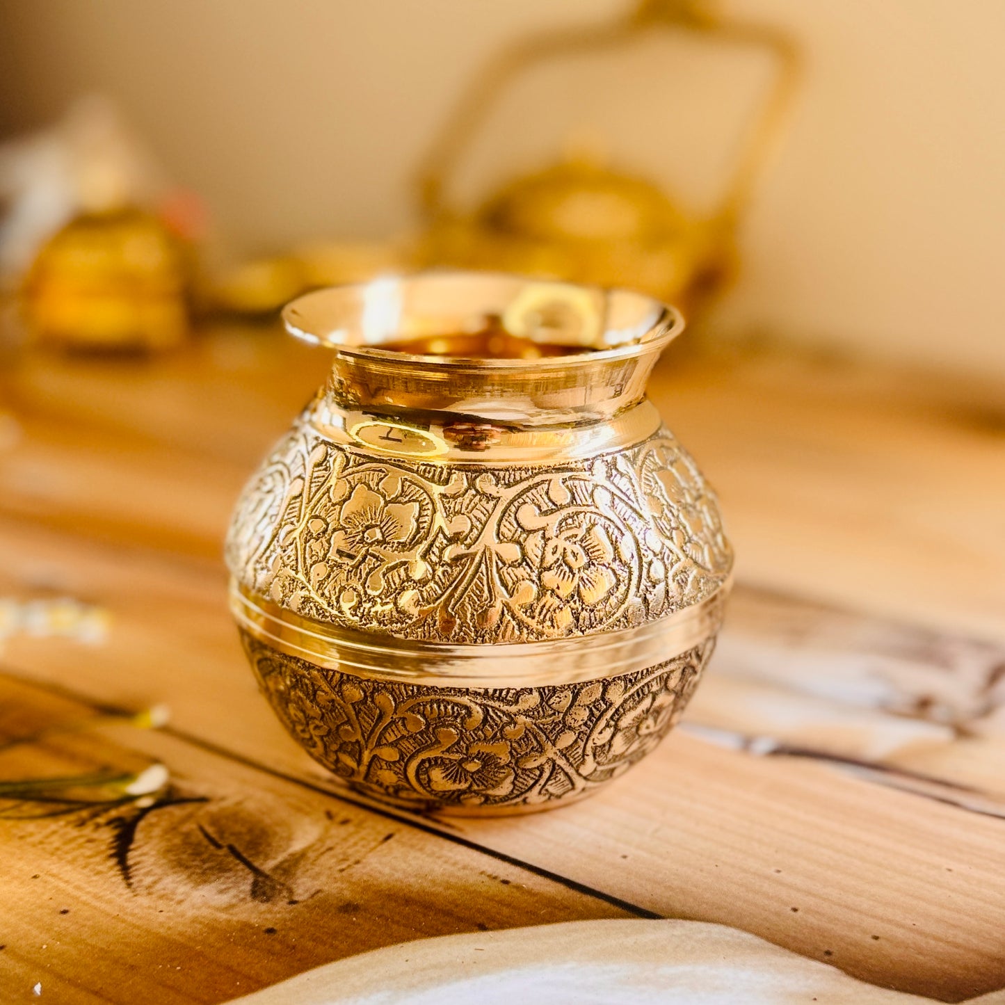 Premium Brass & Copper Lota – Available in Multiple Sizes | Made in India