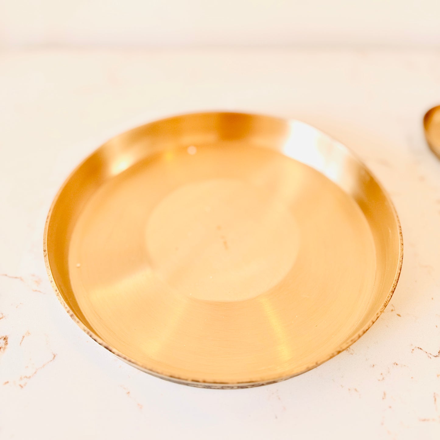 Premium Bronze Baby Thali Set (Two Elegant Designs)