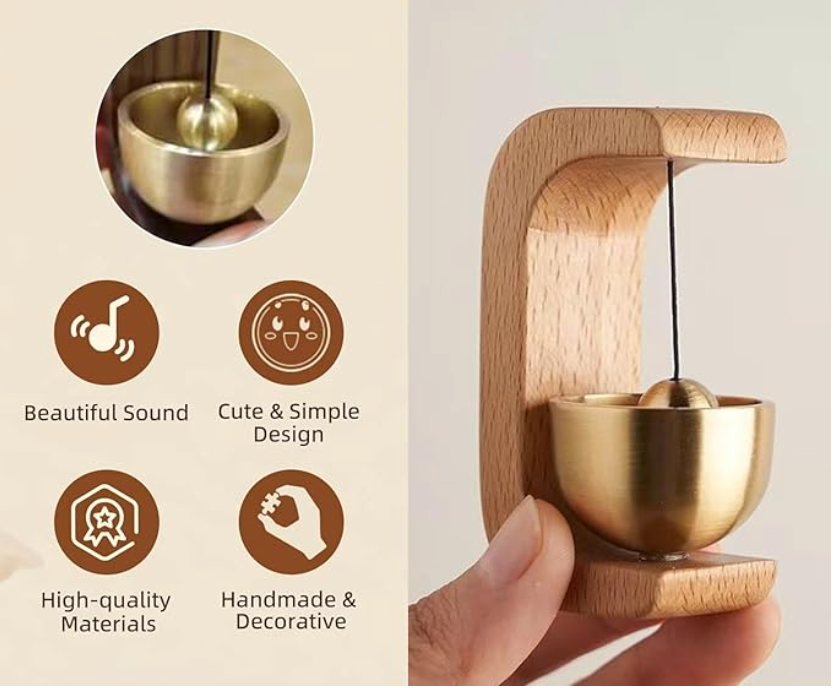 🔔 Wooden Chime Bell