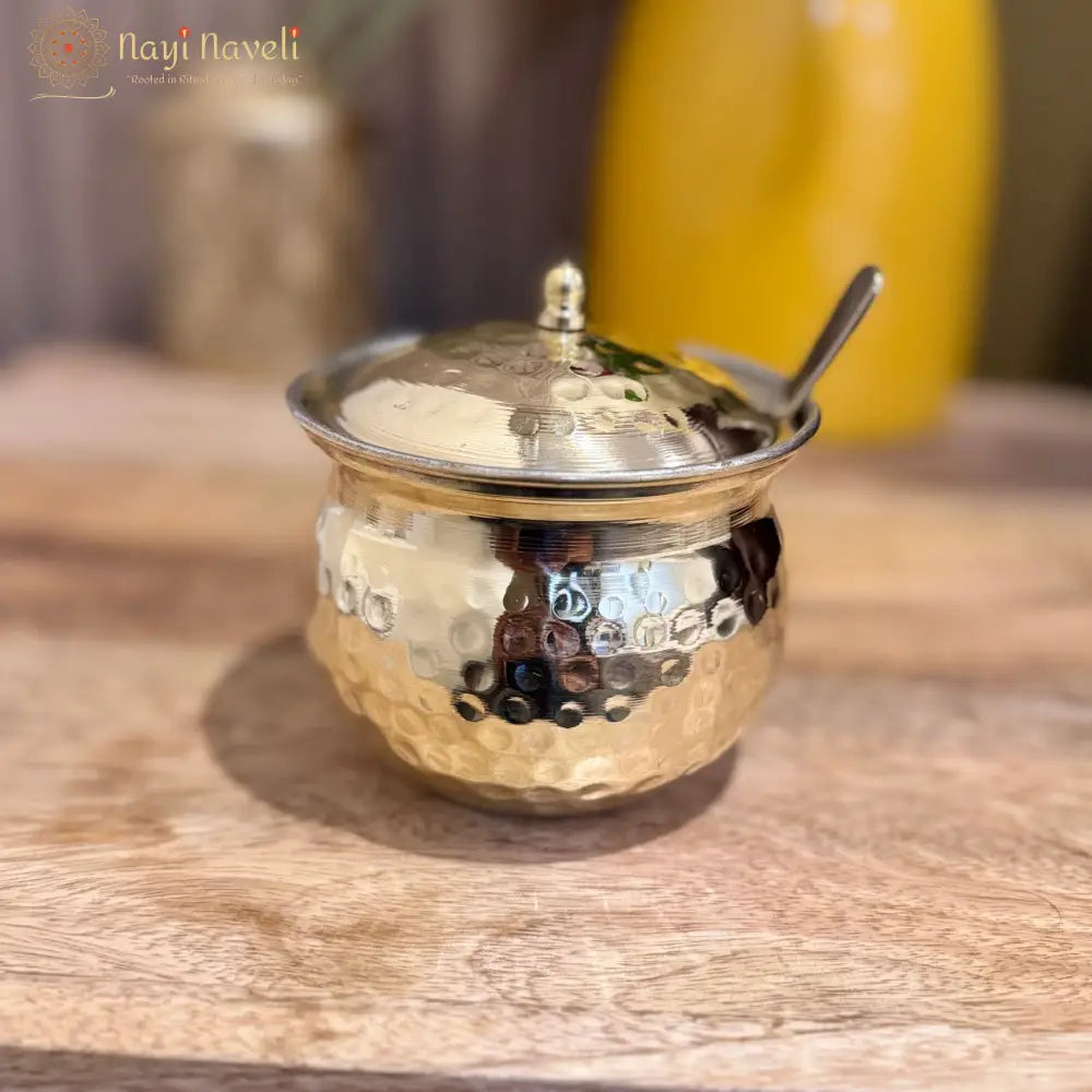 Brass Ghee Pot