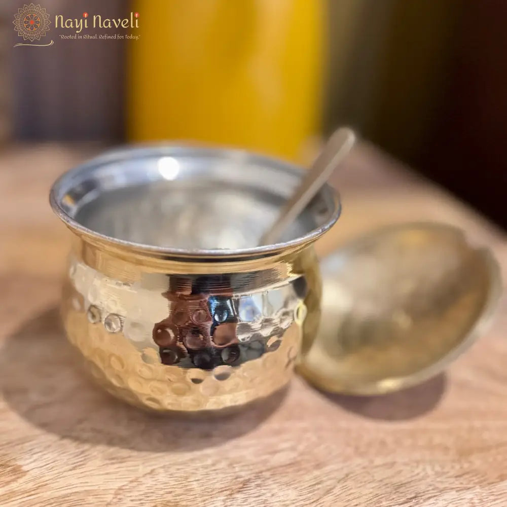 Brass Ghee Pot