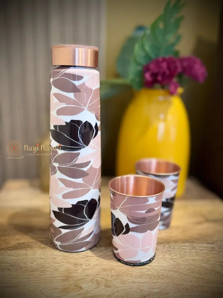 Copper Bottle Set