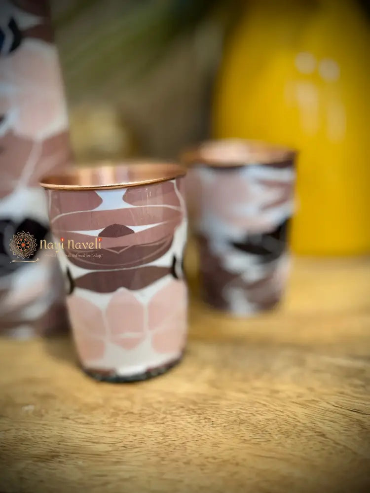 Copper Bottle Set